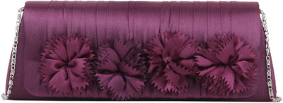 Chemistry Party Purple Clutch