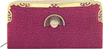 JAZZENTERPRISES Casual Purple Clutch