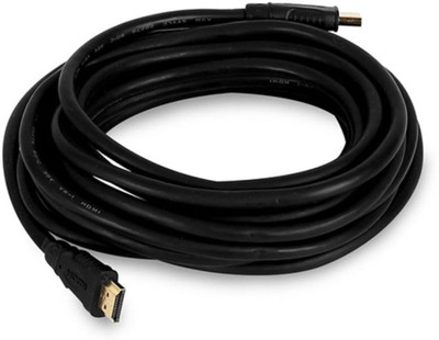 FineArts High-Speed HDMI Cable Latest Version - 5 Meters ( 15 Feet ) Supports Ethernet, 3D, 4K and Audio Return, With Gold Plated connector, 100% Pure Bare Cooper conductor ensure Highest quality transmission. HDMI Cable(Compatible with hdmi ports, Black)
FineArts High-Speed HDMI Cable Latest Version - 5 Meters ( 15 Feet ) Supports Ethernet, 3D, 4K and Audio Return, With Gold Plated connector, 100% Pure Bare Cooper conductor ensure Highest quality transmission. HDMI Cable(Compatible with hdmi ports, Black)