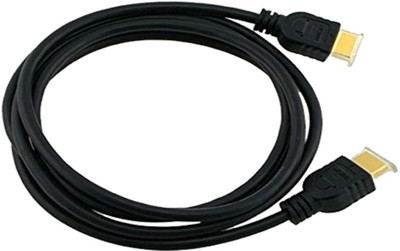 Anweshas High-Speed HDMI Cable Latest Version - 3 Meters ( 10 Feet ) Supports Ethernet, 3D, 4K and Audio Return, With Gold Plated connector, 100% Pure Bare Cooper conductor ensure Highest quality transmission. HDMI Cable(Compatible with hdmi ports, Black)
Anweshas High-Speed HDMI Cable Latest Version - 3 Meters ( 10 Feet ) Supports Ethernet, 3D, 4K and Audio Return, With Gold Plated connector, 100% Pure Bare Cooper conductor ensure Highest quality transmission. HDMI Cable(Compatible with hdmi ports, Black)