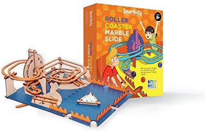 Smartivity Roller Coaster Marble Slide - S.T.E.M., S.T.E.A.M. Learning, Ages 8 Years And Up(Multicolor)
Smartivity Roller Coaster Marble Slide - S.T.E.M., S.T.E.A.M. Learning, Ages 8 Years And Up(Multicolor)