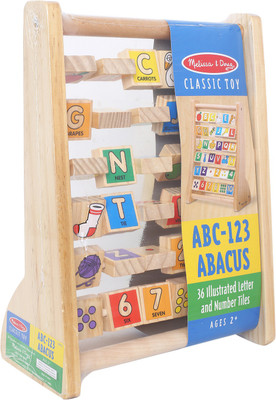 Melissa & Doug ABC Abacus(Multicolor)