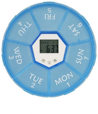 Jern 7 days Jern 7-Day Pill Box Organizer with Timer Medicine Reminder (Blue) Pill Box(Blue)
Jern 7 days Jern 7-Day Pill Box Organizer with Timer Medicine Reminder (Blue) Pill Box(Blue)
