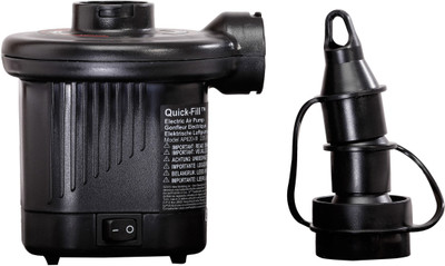 Intex Original Electric Air Pump Inflates/Deflates Tubes,Toys, Air bags etc. Inflatable Furniture Pump(Black)