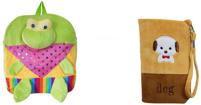 Global Choice Set of Frog Soft Toy Bag & Dog Pouch - 14 inch(Green, Brown), Brown;green
Global Choice Set of Frog Soft Toy Bag & Dog Pouch - 14 inch(Green, Brown), Brown;green