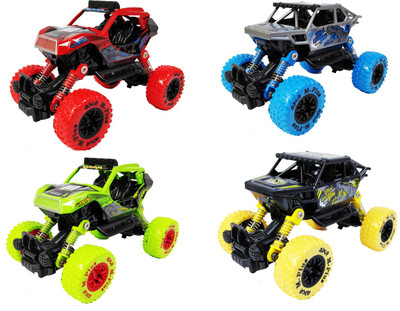 Emob 4 Wheel Cobra Gorilla Dinosaur Graphic Printed Rock Crawler Pull back Metal Diecast Car Toy-Pack Of 4(Multicolor)
Emob 4 Wheel Cobra Gorilla Dinosaur Graphic Printed Rock Crawler Pull back Metal Diecast Car Toy-Pack Of 4(Multicolor)