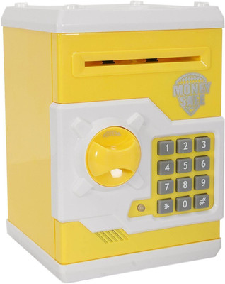 Clap N Tap Mini Piggy Bank Safe Box Money Coin Atm Bank Toy Atm Machine Kids Gift Money Box Digital Saving Boxes Coin Bank(Yellow)
Clap N Tap Mini Piggy Bank Safe Box Money Coin Atm Bank Toy Atm Machine Kids Gift Money Box Digital Saving Boxes Coin Bank(Yellow)