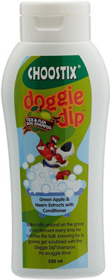 Choostix Doggie Dip Flea and Tick Green Apple and Neem Extracts Dog Shampoo(200 ml)
Choostix Doggie Dip Flea and Tick Green Apple and Neem Extracts Dog Shampoo(200 ml)