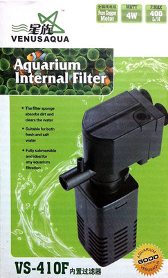 Foodie Puppies Venus Aqua Aquarium Internal Filter 400L/Hr. 4 Watt Vs-410F Undergravel Aquarium Filter(Mechanical Filtration for Salt Water and Fresh Water)
Foodie Puppies Venus Aqua Aquarium Internal Filter 400L/Hr. 4 Watt Vs-410F Undergravel Aquarium Filter(Mechanical Filtration for Salt Water and Fresh Water)