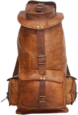 PINO Digital Rajasthan Genuine Leather Rucksack Bag 67.1 L Backpack(Brown), Dark tan
PINO Digital Rajasthan Genuine Leather Rucksack Bag 67.1 L Backpack(Brown), Dark tan