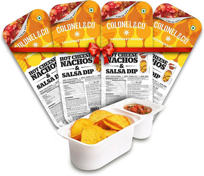 Colonel & Co Hot Cheese Nachos with Salsa Chips(299 g)