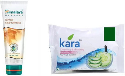 Himalaya fairness kesar face pack, kara cleansing and hydrating wipes(Set of 2)
Himalaya fairness kesar face pack, kara cleansing and hydrating wipes(Set of 2)