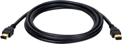 Anweshas FireWire Cable Includes Adapter high speed connection gold plated connector for maximum conductivity includes adapter IEEE 1394 standard (4pin/6pin and 6pin/6pin together) 1.8 metre Video Cable(Compatible with Mobile, Laptop, Tablet, Mp3, Gaming
Anweshas FireWire Cable Includes Adapter high speed connection gold plated connector for maximum conductivity includes adapter IEEE 1394 standard (4pin/6pin and 6pin/6pin together) 1.8 metre Video Cable(Compatible with Mobile, Laptop, Tablet, Mp3, Gaming