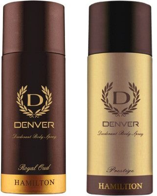 Denver Royal Oud and Prestige Deodorant Body Spray 165ML Each Combo (Pack of 2) Body Spray - For Men & Women(330 ml, Pack of 2)
Denver Royal Oud and Prestige Deodorant Body Spray 165ML Each Combo (Pack of 2) Body Spray - For Men & Women(330 ml, Pack of 2)