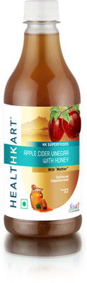 Healthkart with Mother, Raw, Unfiltered Apple Cider Vinegar(500 ml, With Honey Flavored)
Healthkart with Mother, Raw, Unfiltered Apple Cider Vinegar(500 ml, With Honey Flavored)