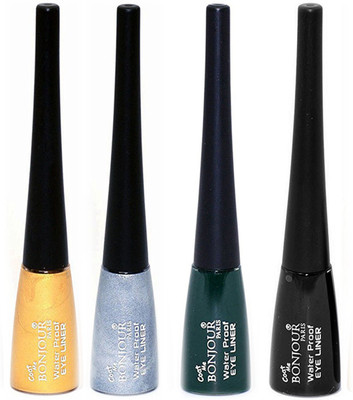 Bonjour Paris water proof bonjour eye liner 5 ml(Golden, Silver, Dark Green, Black)
Bonjour Paris water proof bonjour eye liner 5 ml(Golden, Silver, Dark Green, Black)
