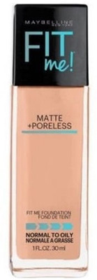Maybelline New York Fit ME! Matte with Poreless Foundation, 238 Rich Tan Foundation(238 Rich Tan, 30 ml) 
Maybelline New York Fit ME! Matte with Poreless Foundation, 238 Rich Tan Foundation(238 Rich Tan, 30 ml)