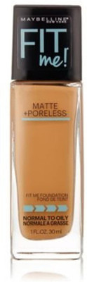 Maybelline New York Fit Me! Matte With Poreless Foundation, 330 Toffee Foundation(330 Toffee, 30 ml)
Maybelline New York Fit Me! Matte With Poreless Foundation, 330 Toffee Foundation(330 Toffee, 30 ml)