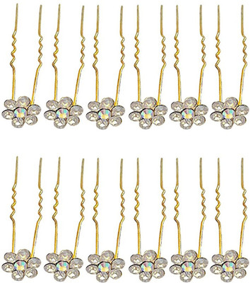 MAJIK WORLD Fancy Juda Pins For Bun Decoration / Juda pins For Hair For Women And Girls Hair Pin(Gold)
MAJIK WORLD Fancy Juda Pins For Bun Decoration / Juda pins For Hair For Women And Girls Hair Pin(Gold)