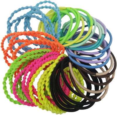 Evolution Elastic Rubber Band Metal Free Combo Of Twisted Grip and Smooth Hair Ties For Women (Pack of 50) Rubber Band(Multicolor)
Evolution Elastic Rubber Band Metal Free Combo Of Twisted Grip and Smooth Hair Ties For Women (Pack of 50) Rubber Band(Multicolor)
