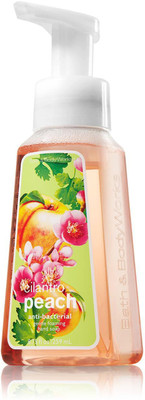 Bath & Body Works Gentle Foaming Hand Soap, Cilantro Peach - 259ml (8.75oz)(259 ml, Pump Dispenser)
Bath & Body Works Gentle Foaming Hand Soap, Cilantro Peach - 259ml (8.75oz)(259 ml, Pump Dispenser)