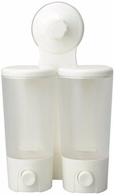 Skyzone Hand Soap Dispenser Soap Wall Mount Double Liquid Soap Dispenser Box Liquid Bottle 450 ml Soap, Shampoo, Foam Dispenser(White)
Skyzone Hand Soap Dispenser Soap Wall Mount Double Liquid Soap Dispenser Box Liquid Bottle 450 ml Soap, Shampoo, Foam Dispenser(White)