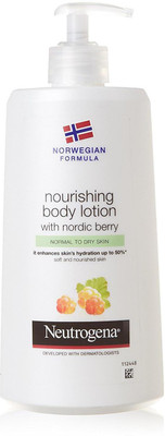 Neutrogena Norwegian Formula Nourishing Body Lotion, with Nordic Berry - 400ml(400 ml)
Neutrogena Norwegian Formula Nourishing Body Lotion, with Nordic Berry - 400ml(400 ml)