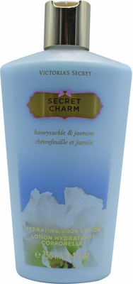Victoria's Secret Secret Charm Hydrating Body Lotion, Honeysuckle & Jasmine - 250ml (8.4oz)(250 ml)
Victoria's Secret Secret Charm Hydrating Body Lotion, Honeysuckle & Jasmine - 250ml (8.4oz)(250 ml)