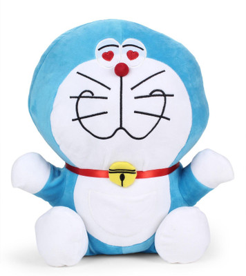My Baby Excels Doraemon Plush (Smiling) 25 cm - 15.5 cm(Blue)