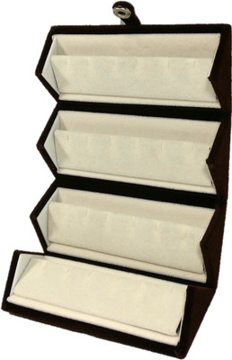 Addyz Mini Earring Studs Tops Velvet Folder 12 Pairs Organizer Jewellery Vanity Box(Chocolate, White)
Addyz Mini Earring Studs Tops Velvet Folder 12 Pairs Organizer Jewellery Vanity Box(Chocolate, White)
