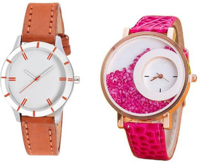 Talgo RRWRINGWMXREPK White Analogue Dial Brown Leather Belt And White Dial Pink Leather Belt ( Combo Of 2 ) Watch - For Girls
Talgo RRWRINGWMXREPK White Analogue Dial Brown Leather Belt And White Dial Pink Leather Belt ( Combo Of 2 ) Watch - For Girls