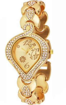 FabSale Designer Rich Look Gold Metal Strap Gold Oval Dial Analog Watch - For Girls
FabSale Designer Rich Look Gold Metal Strap Gold Oval Dial Analog Watch - For Girls