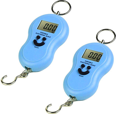 Xhaiden Blue Digital Hanging |Pack of 2| Smiley Cylinder Luggage 50kg Weighing Scale(Blue)
Xhaiden Blue Digital Hanging |Pack of 2| Smiley Cylinder Luggage 50kg Weighing Scale(Blue)