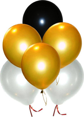 Themez Only Solid METALLIC HD BALLOONS – BLACK, GOLD & WHITE - 3 PACKETS (150 NOS.) Balloon(Multicolor, Pack of 2)
Themez Only Solid METALLIC HD BALLOONS – BLACK, GOLD & WHITE - 3 PACKETS (150 NOS.) Balloon(Multicolor, Pack of 2)