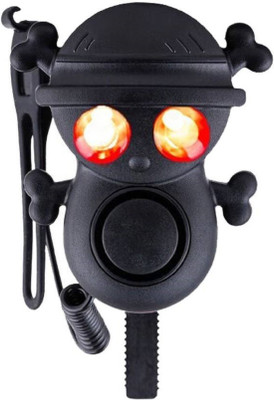 RIDER'S CHOICE super sonic skull shaped siren Bell with 4 sounds and 2 warning light(including batteries) Bell(Black)
RIDER'S CHOICE super sonic skull shaped siren Bell with 4 sounds and 2 warning light(including batteries) Bell(Black)