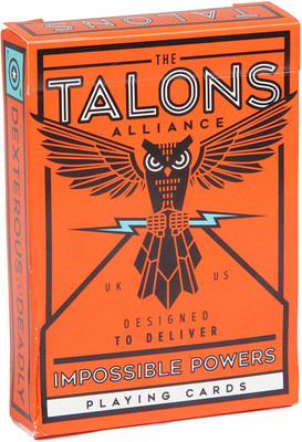 Ellusionist The Talons Playing Cards Hot Orange Smooth Gloss Finish Deck(Orange)
Ellusionist The Talons Playing Cards Hot Orange Smooth Gloss Finish Deck(Orange)