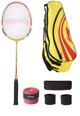 Li-Ning Combo of XP-90 Badminton Racquet, Kit Bag, Grip & 2 Other Items Badminton Kit