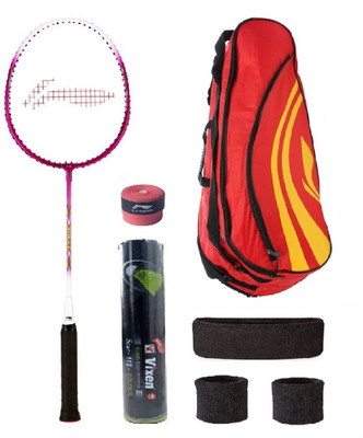 Li-Ning Combo of XP-708 Badminton Racquet, Kit Bag, Grip & 3 Other Items Badminton Kit
Li-Ning Combo of XP-708 Badminton Racquet, Kit Bag, Grip & 3 Other Items Badminton Kit