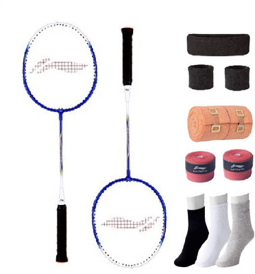 Li-Ning Combo of XP-707 Badminton Racquet (2 Pcs.), Grip & 4 Other items Badminton Kit
Li-Ning Combo of XP-707 Badminton Racquet (2 Pcs.), Grip & 4 Other items Badminton Kit