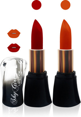 femina09 cosmetics makeup shy girl matte lipstick non transfer kiss proof maroon orange color set 0f 2(maroon,orange)
femina09 cosmetics makeup shy girl matte lipstick non transfer kiss proof maroon orange color set 0f 2(maroon,orange)