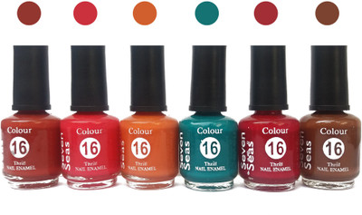 Seven 7 seas cosmetics makeup velvet matte nail polish Premium multicolor 8765214 Collection Combo of set 6 multicolor 1
Seven 7 seas cosmetics makeup velvet matte nail polish Premium multicolor 8765214 Collection Combo of set 6 multicolor 1