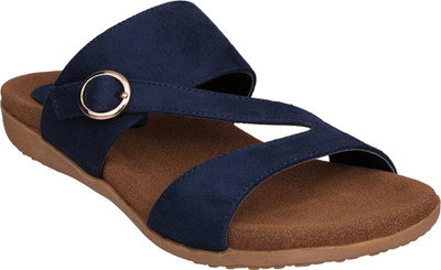 Flat n Heels Women Blue Flats
