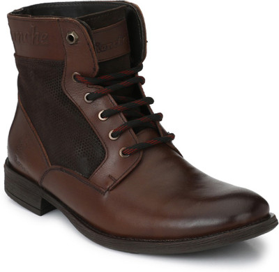 Babla Traders Boots For Men(Brown