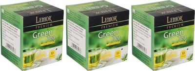 Lemor Cardamom Flavour Bags - Pack of 3 (10 Tea Bags Each) Green Tea Bags Box(80 g)
Lemor Cardamom Flavour Bags - Pack of 3 (10 Tea Bags Each) Green Tea Bags Box(80 g)