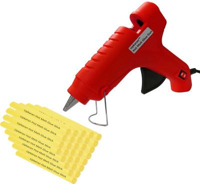 Upkaran 40 Power Watt Glue Gun with on off switch with 30 Hot Melt Glue Sticks For Art, Craft, Clothes, Fabric, Crafting work Standard Temperature Corded Glue Gun(11 mm)
Upkaran 40 Power Watt Glue Gun with on off switch with 30 Hot Melt Glue Sticks For Art, Craft, Clothes, Fabric, Crafting work Standard Temperature Corded Glue Gun(11 mm)