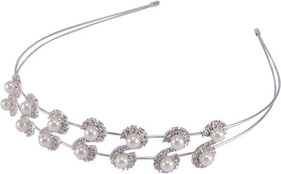 Saamarth Impex S Design White Beads Hair Buckle Hair Accessories Head Band(White)
Saamarth Impex S Design White Beads Hair Buckle Hair Accessories Head Band(White)