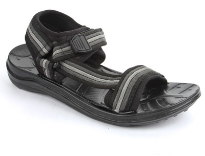 Liberty Boys Velcro Sports Sandals(Grey
