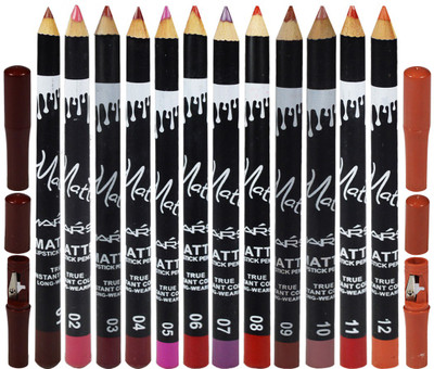 Mars Matte Lipstick Pencil True Instant Multi Color Long-Wearing Pack of 12(Multicolor)
Mars Matte Lipstick Pencil True Instant Multi Color Long-Wearing Pack of 12(Multicolor)