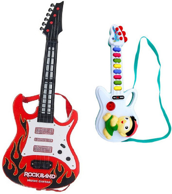 New Pinch Combo of Music and Lights Guitar Toy ( Big Red) with mini musical Guitar for kids(Multicolor)
New Pinch Combo of Music and Lights Guitar Toy ( Big Red) with mini musical Guitar for kids(Multicolor)
