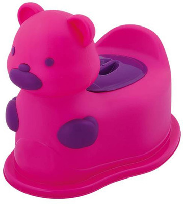 A+B Bear Shape Potty Seat Potty Seat(Pink)